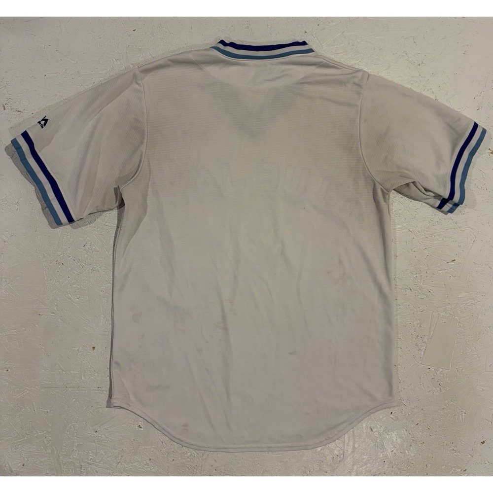 Majestic Cool Base Toronto Blue Jays Cooperstown Collection Jersey Mens‎ Medium - Picture 10 of 14